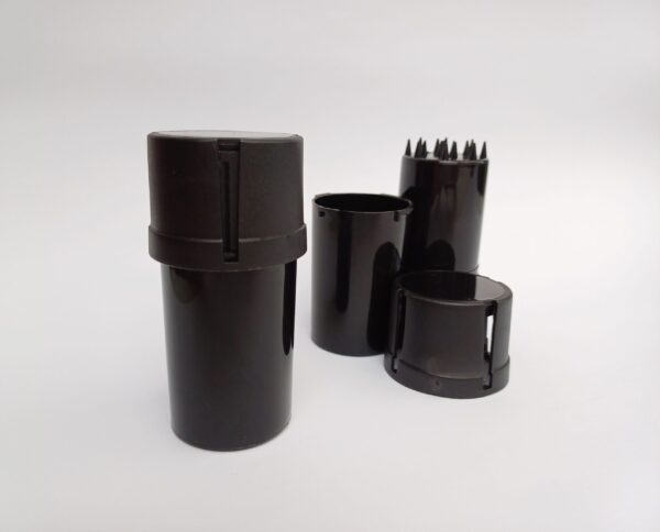 2EN1!  CONTENEDOR NEGRO + MOLEDORA