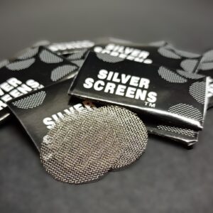 REJILLAS DE METAL PARA PIPA - SILVER SCREENS